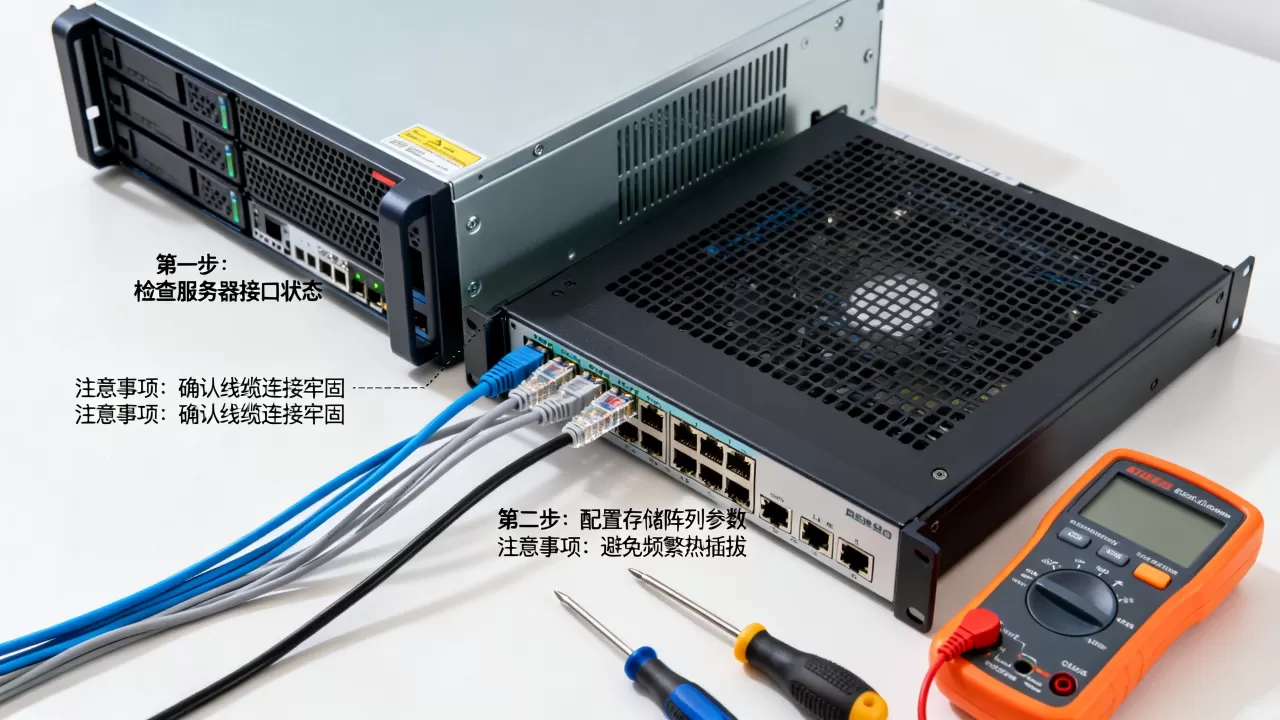 服务器连存储的具体操作步骤是什么,有哪些注意事项? 服务器连存储的具体操作步骤是什么,有哪些注意事项?