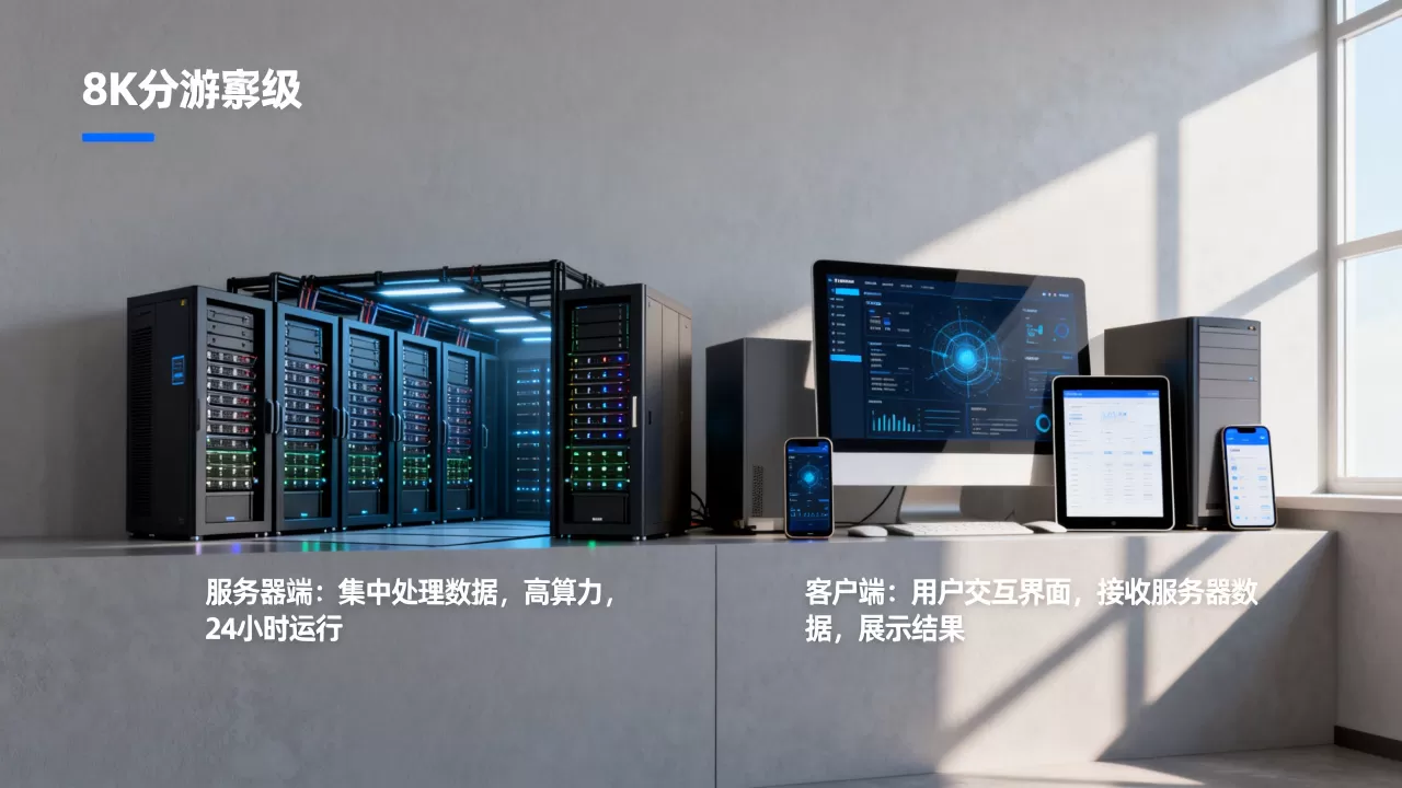 服务器端与客户端有什么区别？，主要区别在哪里？
