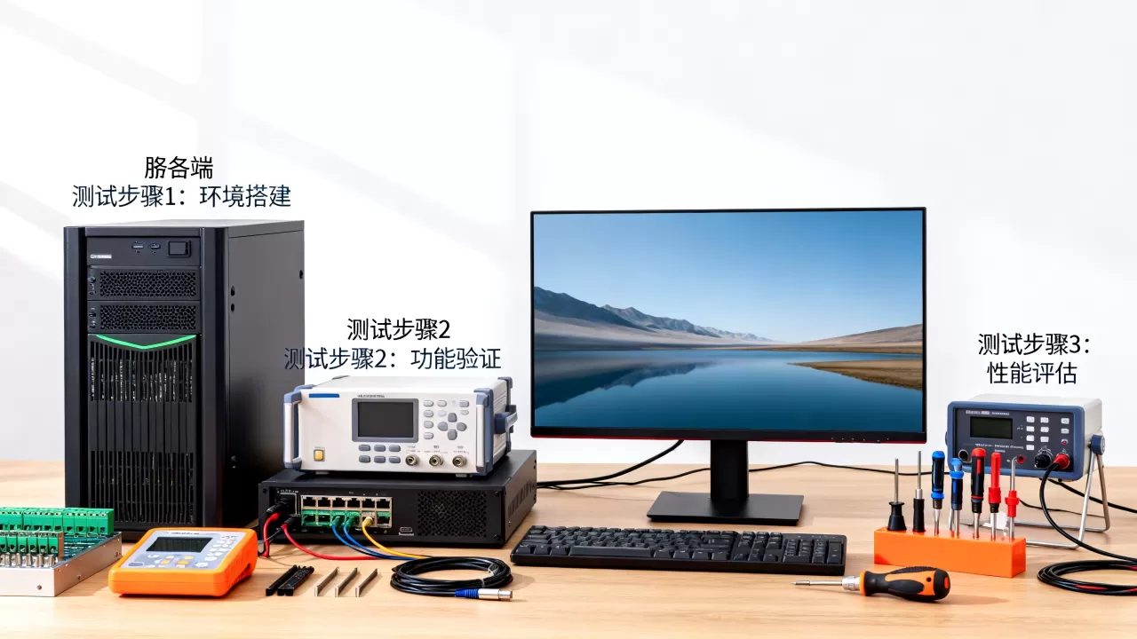 服务器端和客户端测试怎么做？，测试步骤有哪些？