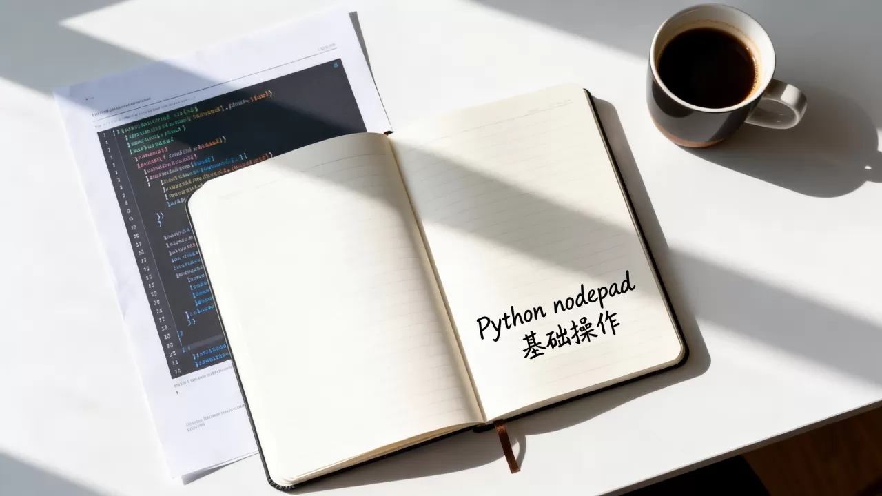 Python nodepad是什么？，怎么用？
