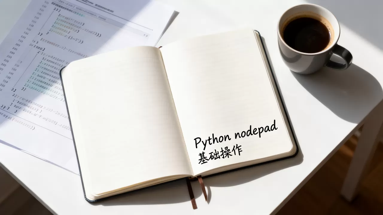 Python nodepad是什么？，怎么用？