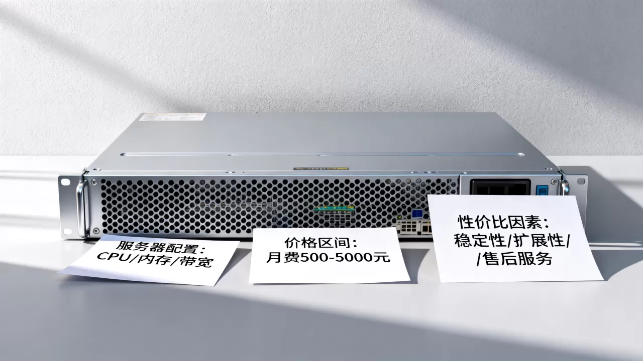 服务器租用价格一般是多少？，如何选择性价比高的