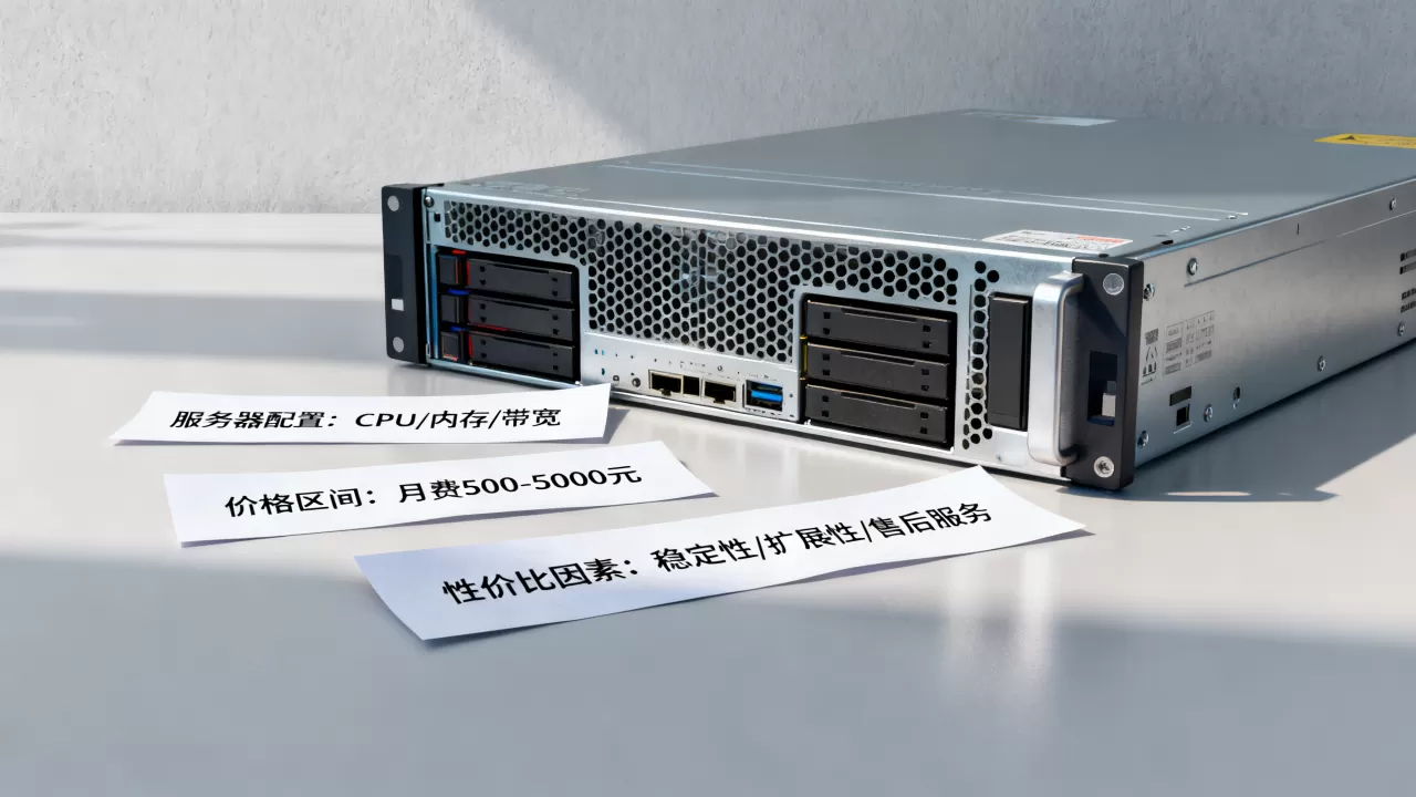 服务器租用价格一般是多少？，如何选择性价比高的