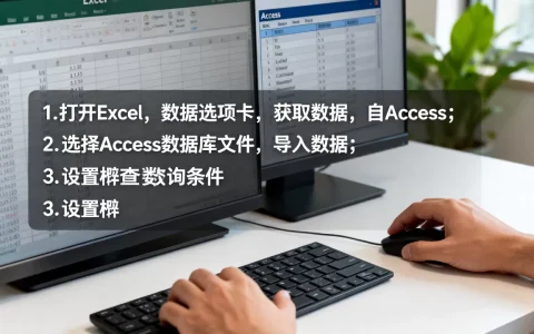 Excel查询Access数据库应该怎么做？，具体操作步骤有哪些？