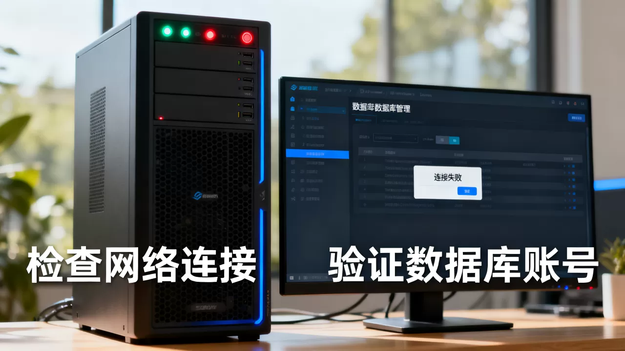 服务器怎么访问数据库呢，连接失败怎么办？