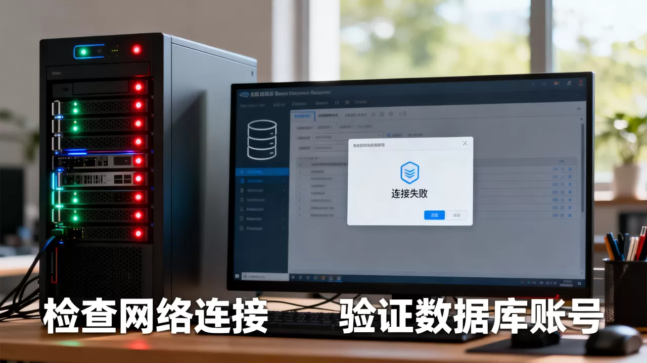服务器怎么访问数据库呢，连接失败怎么办？