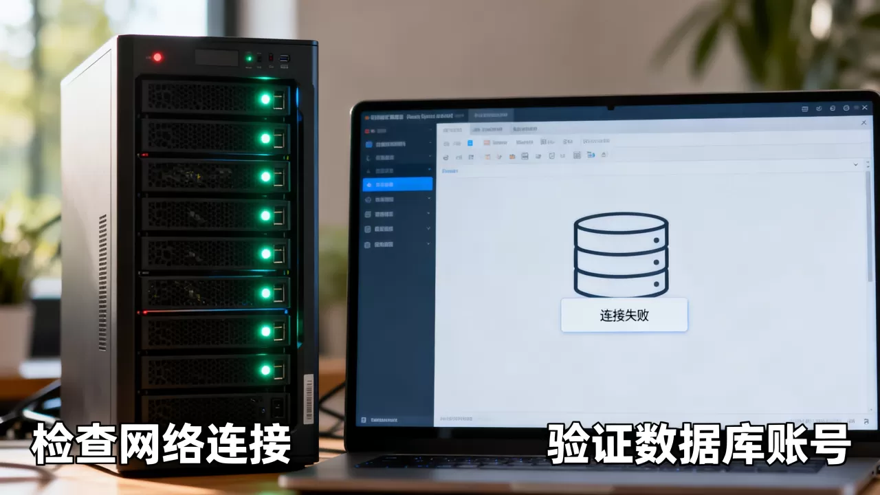 服务器怎么访问数据库呢，连接失败怎么办？