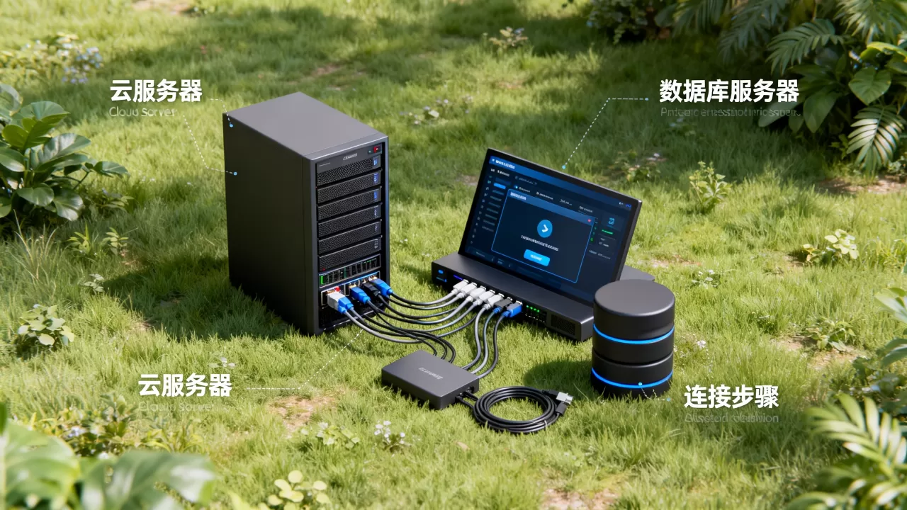 如何访问云服务器中的数据库服务器,怎么连接? 如何访问云服务器中的数据库服务器,怎么连接?