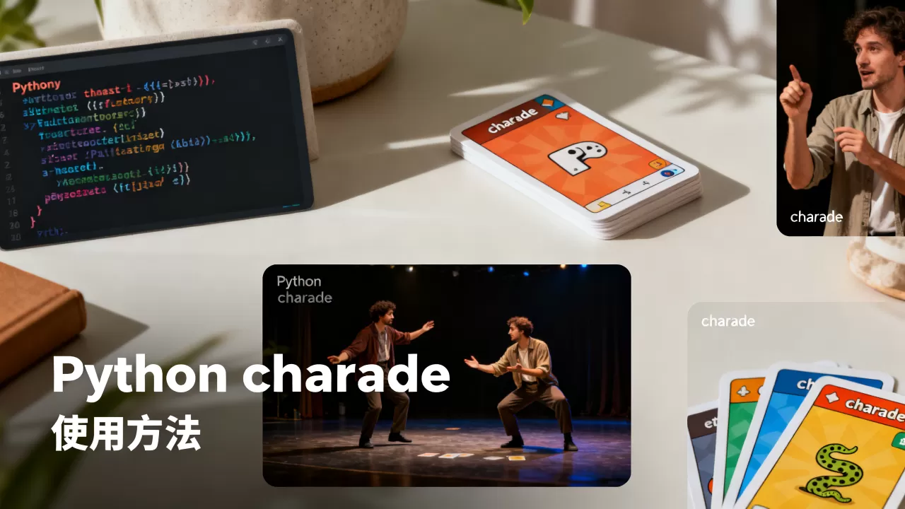 Python charade是什么,怎么用? Python charade是什么,怎么用?