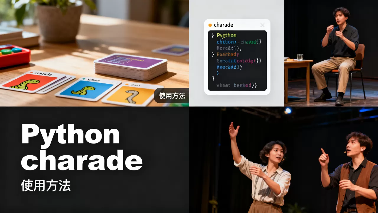 Python charade是什么,怎么用? Python charade是什么,怎么用?