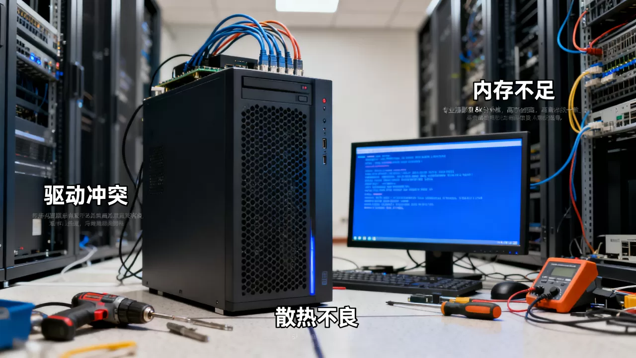 服务器蓝屏频繁出现是什么原因，怎么解决？