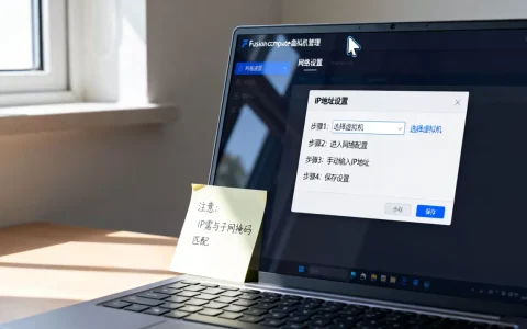fusioncompute虚拟机如何设置IP？，有哪些步骤？