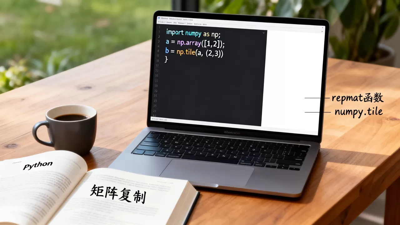 python repmat怎么用？，python矩阵复制？