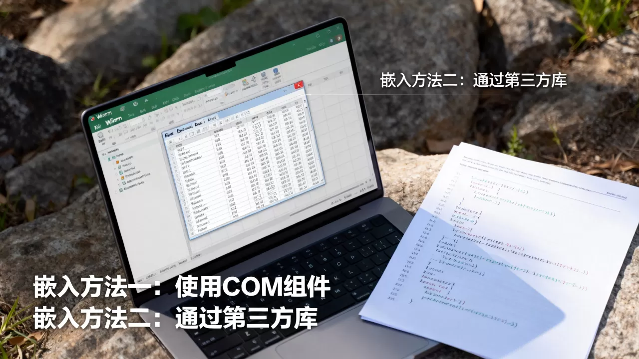 Winform如何嵌入Excel，有哪些方法？