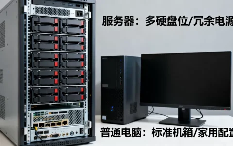 服务器和普通电脑有什么区别,日常使用怎么选？