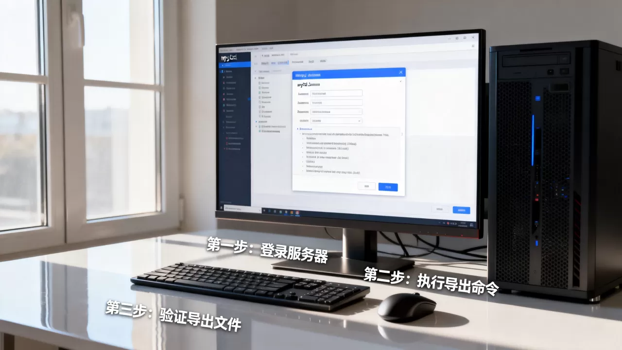 服务器导出mysql数据库的方法是什么,步骤有哪些? 服务器导出mysql数据库的方法是什么,步骤有哪些?