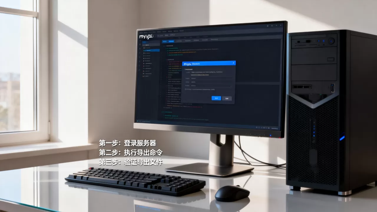 服务器导出mysql数据库的方法是什么,步骤有哪些? 服务器导出mysql数据库的方法是什么,步骤有哪些?