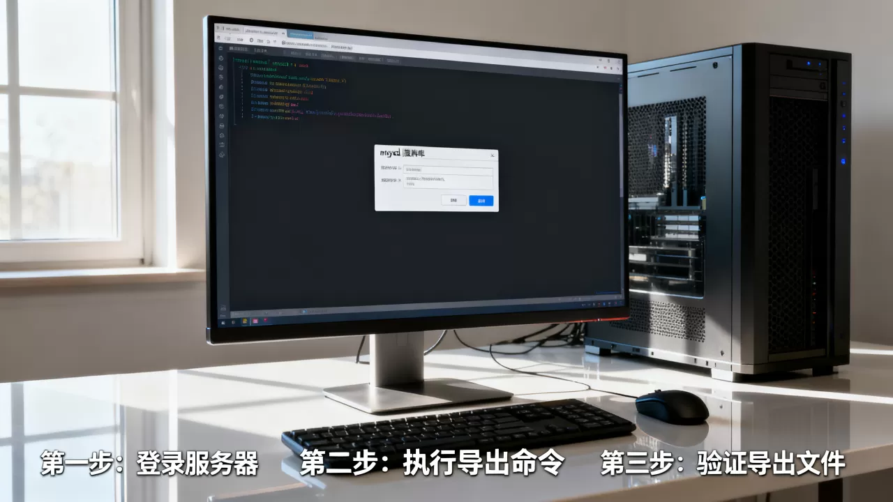 服务器导出mysql数据库的方法是什么,步骤有哪些? 服务器导出mysql数据库的方法是什么,步骤有哪些?
