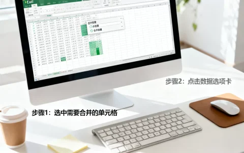 Excel合并数量怎么操作，操作步骤是什么？