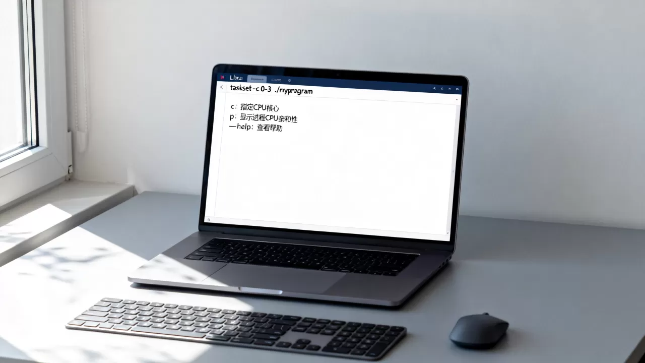 linux taskset怎么用？，有哪些参数