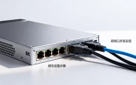 服务器双网口并发如何实现，双网口绑定怎么设置？