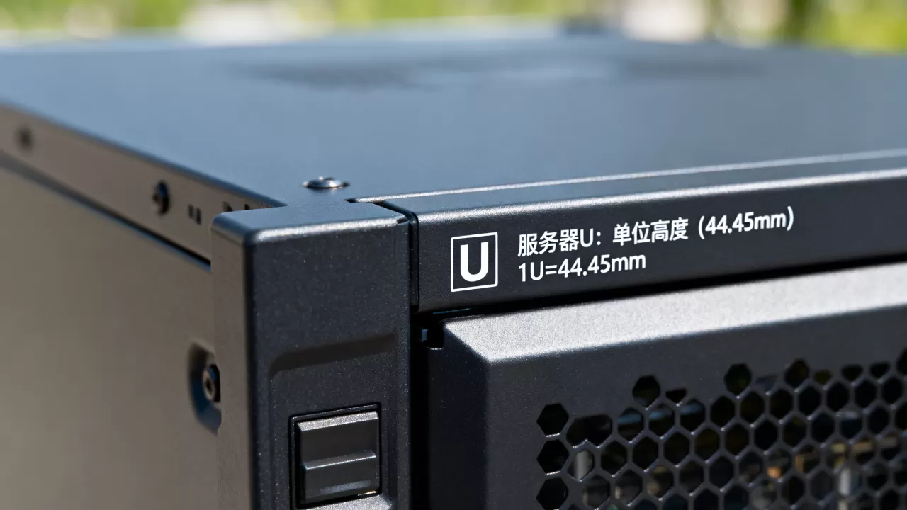 服务器U这个单位到底是什么意思？，怎么理解