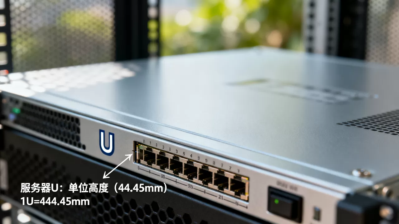 服务器U这个单位到底是什么意思？，怎么理解
