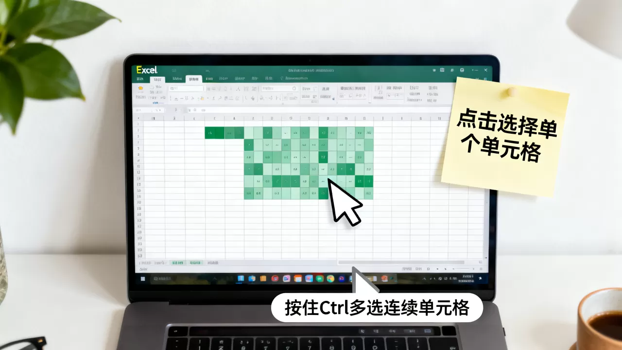 Excel点击选择怎么操作，有哪些方法？