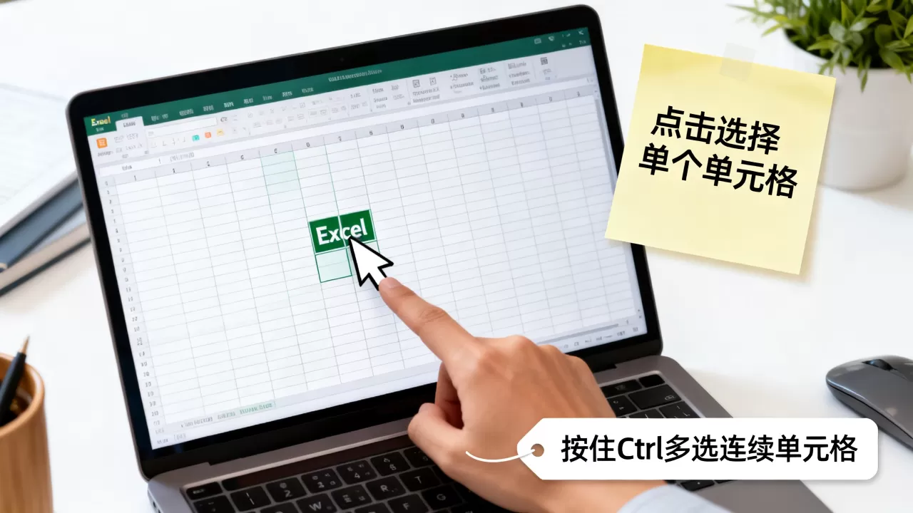 Excel点击选择怎么操作，有哪些方法？