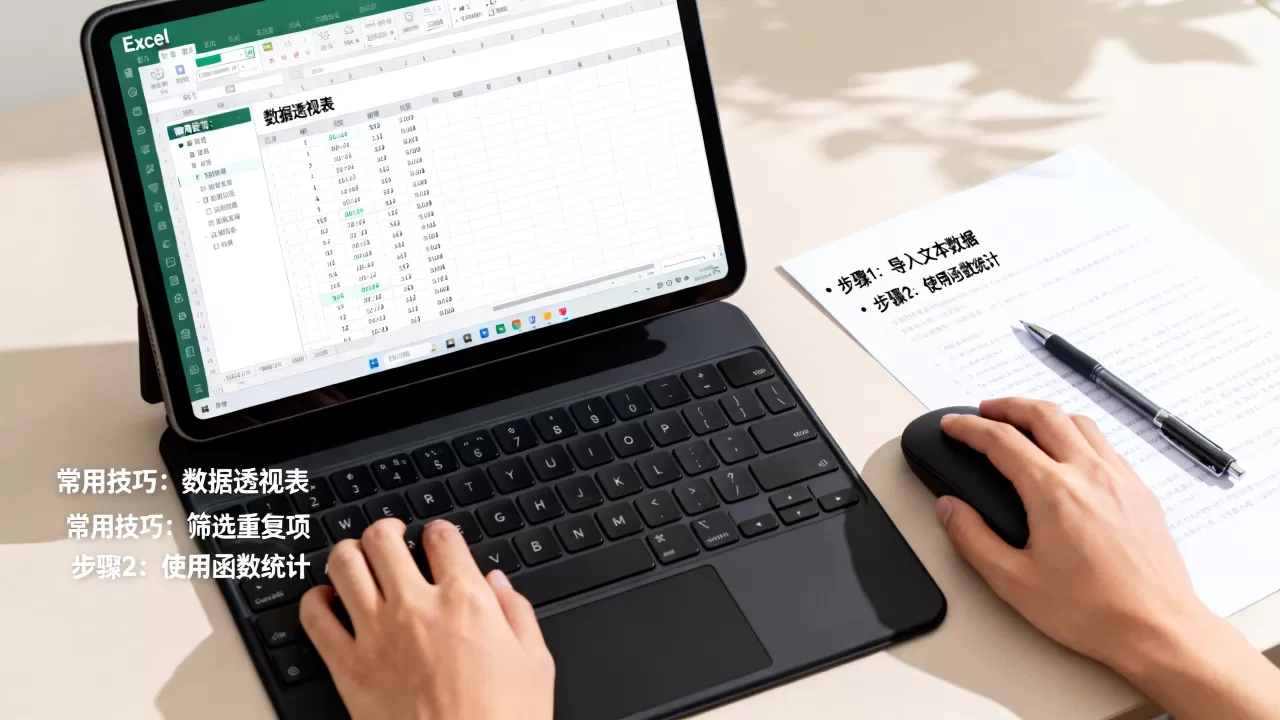 如何用Excel进行词频统计？，有哪些常用技巧？