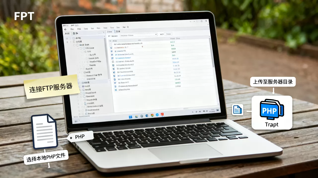 如何用FTP上传PHP网站?,具体步骤是什么 如何用FTP上传PHP网站?,具体步骤是什么