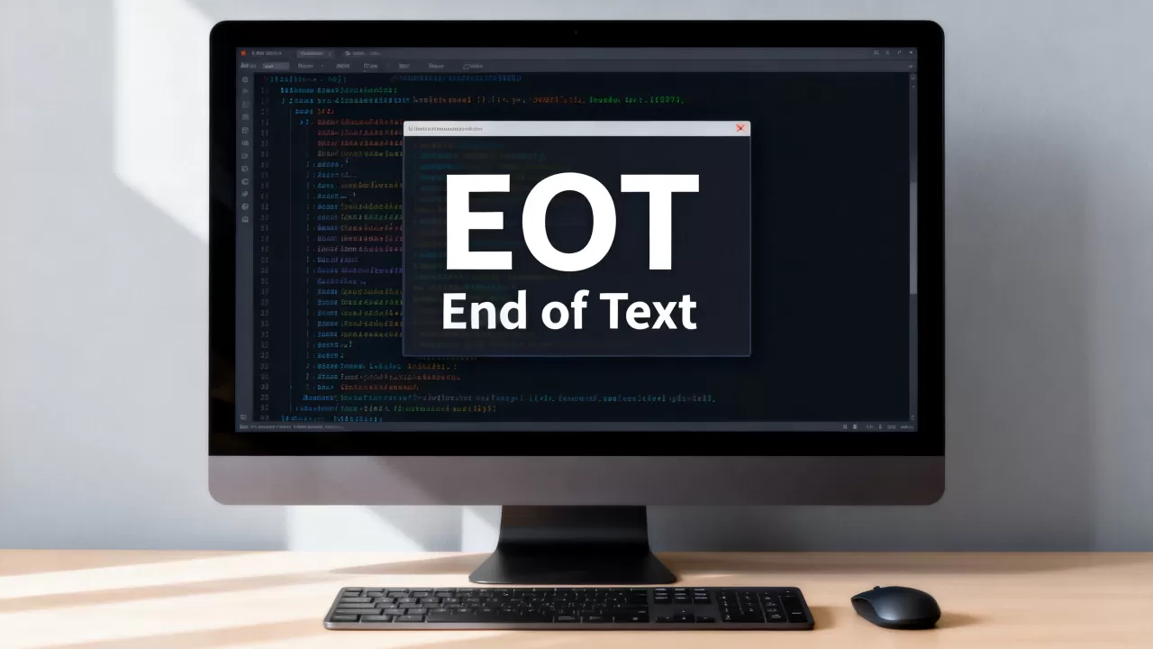 Linux EOT到底是什么意思?,怎么解决? Linux EOT到底是什么意思?,怎么解决?
