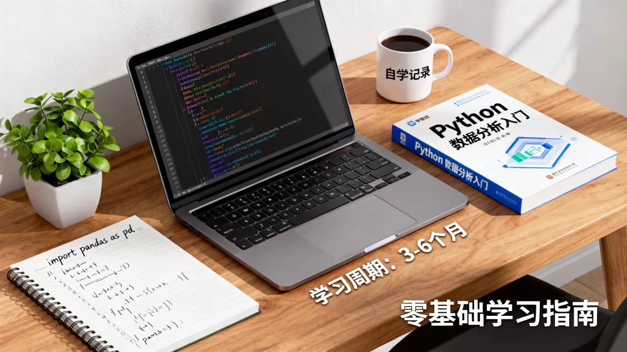 Python数据分析自学难吗？，零基础需要学习多久？