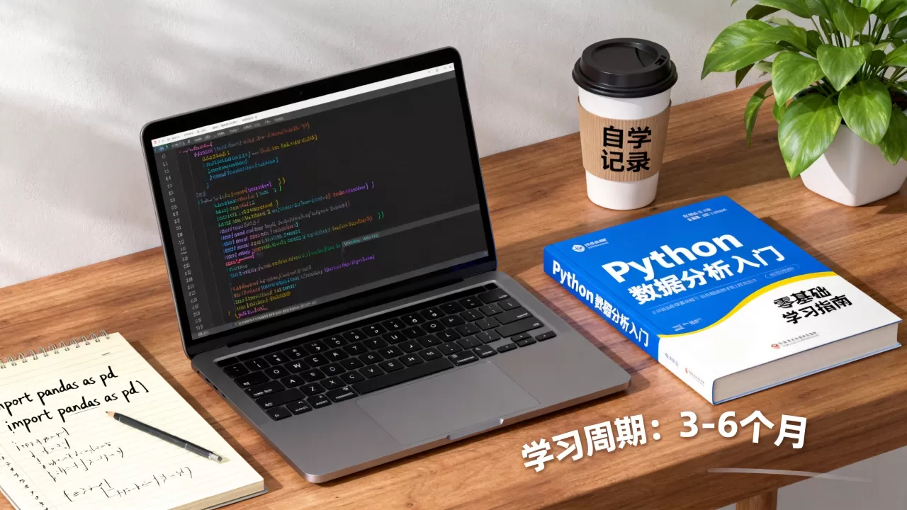 Python数据分析自学难吗？，零基础需要学习多久？