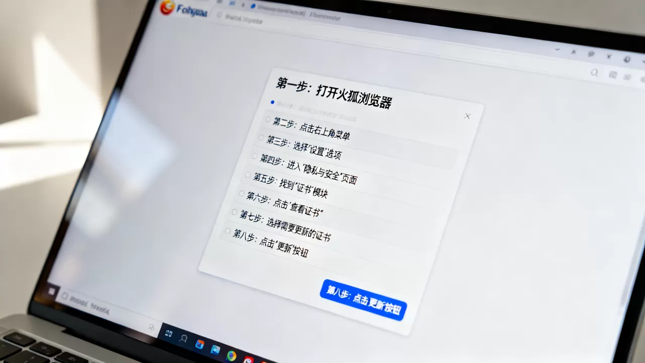 火狐浏览器证书更新具体步骤有哪些?,怎么操作 火狐浏览器证书更新具体步骤有哪些?,怎么操作