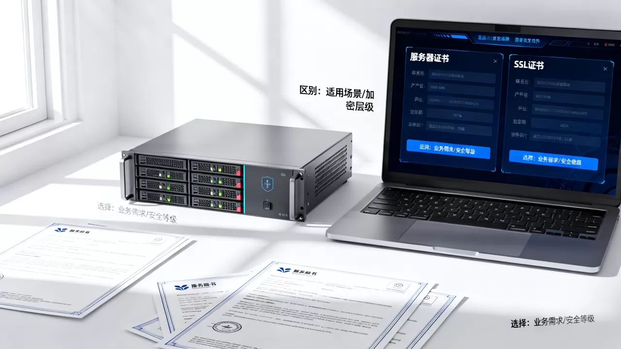 服务器证书和SSL证书有什么区别,如何选择? 服务器证书和SSL证书有什么区别,如何选择?