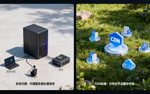 反向代理和cdn加速有什么区别？, 各自优缺点有哪些