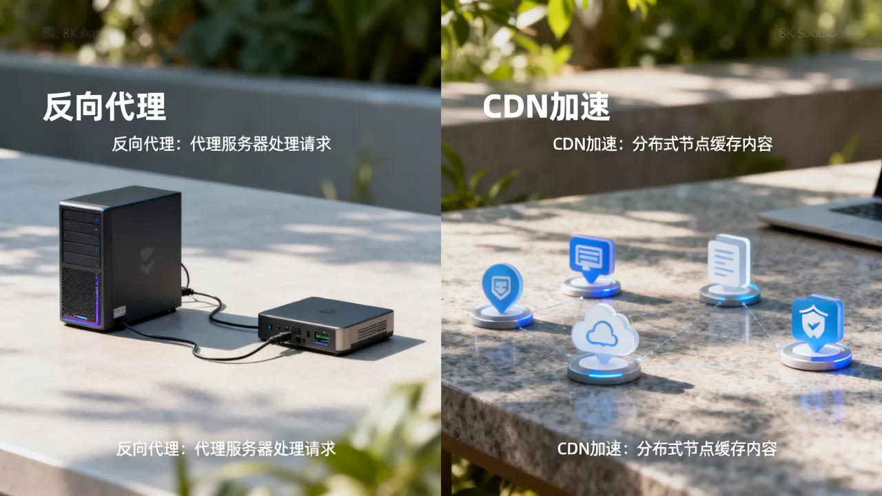 反向代理和cdn加速有什么区别?, 各自优缺点有哪些 反向代理和cdn加速有什么区别?, 各自优缺点有哪些
