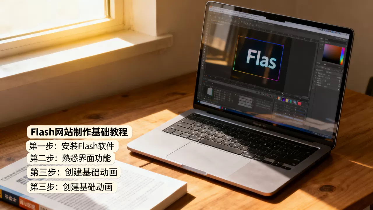 flash网站制作教程有哪些，零基础怎么学？