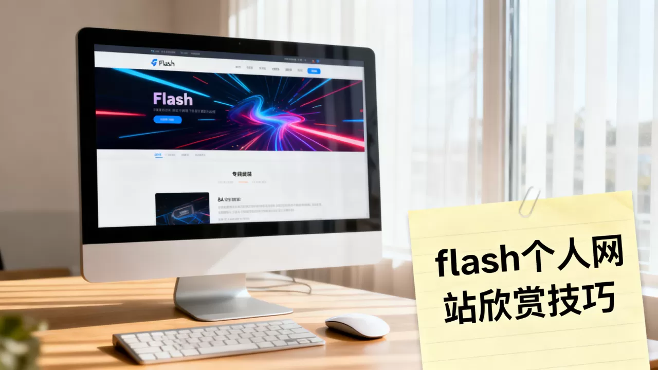 你知道flash个人网站怎么欣赏吗，有什么技巧？