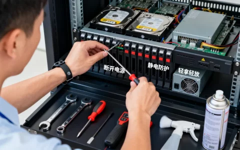 服务器硬件维护如何操作？,有哪些注意事项