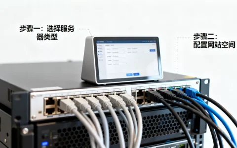 服务器搭建网站空间的具体步骤是什么，怎么选？