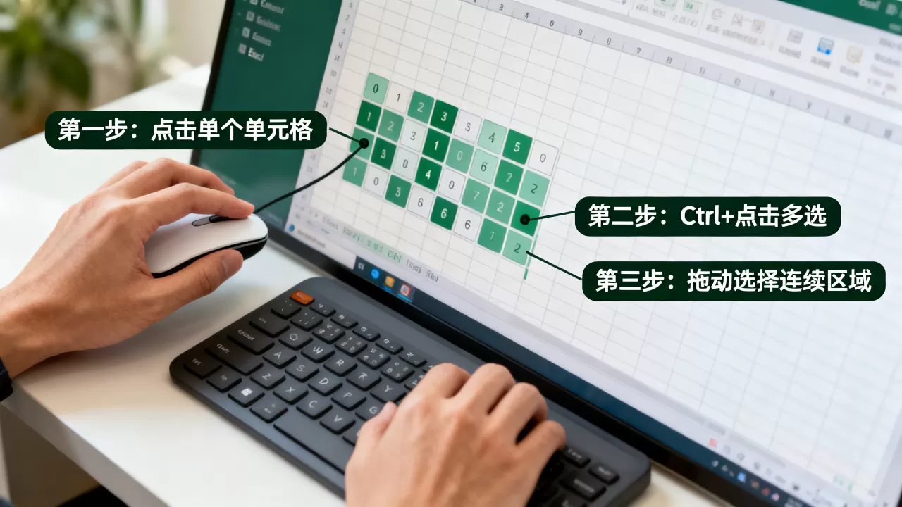 Excel点击选择怎么操作,步骤有哪些? Excel点击选择怎么操作,步骤有哪些?