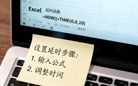 Excel如何设置延时？，excel延时函数怎么用