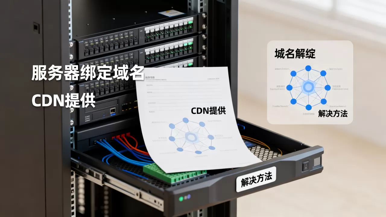 服务器绑定域名是CDN提供的吗，怎么解决？