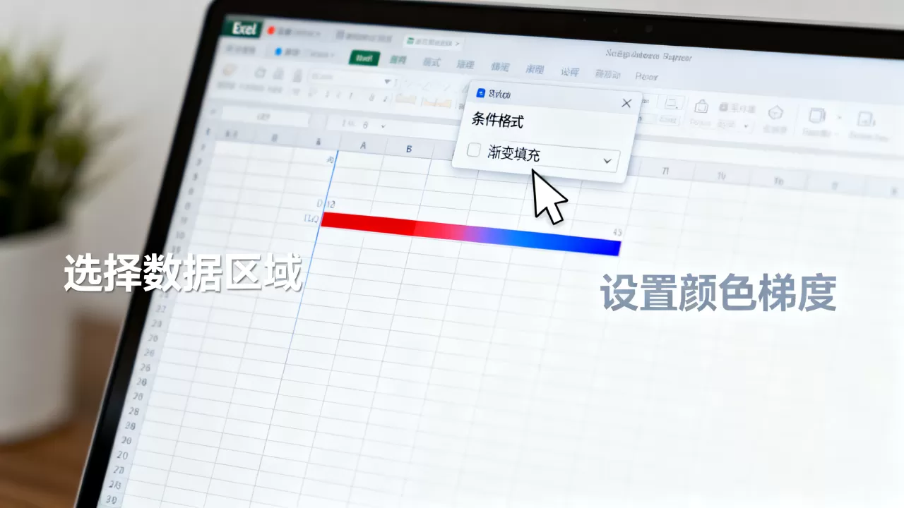 Excel中的梯度具体是什么,怎么设置? Excel中的梯度具体是什么,怎么设置?