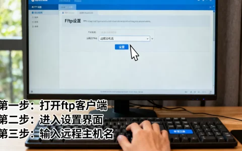 ftp显示远程主机名怎么设置，操作步骤是什么？