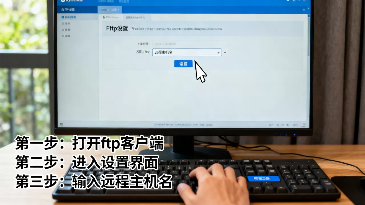 ftp显示远程主机名怎么设置,操作步骤是什么? ftp显示远程主机名怎么设置,操作步骤是什么?
