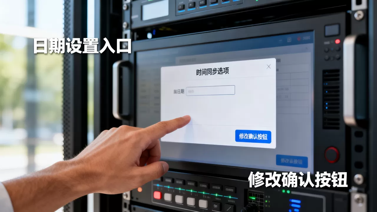 服务器的日期在哪里修改, 服务器的日期怎么修改