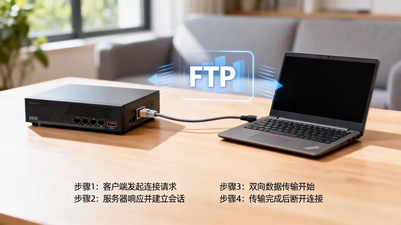 FTP双向通信如何实现？，详细步骤是什么？